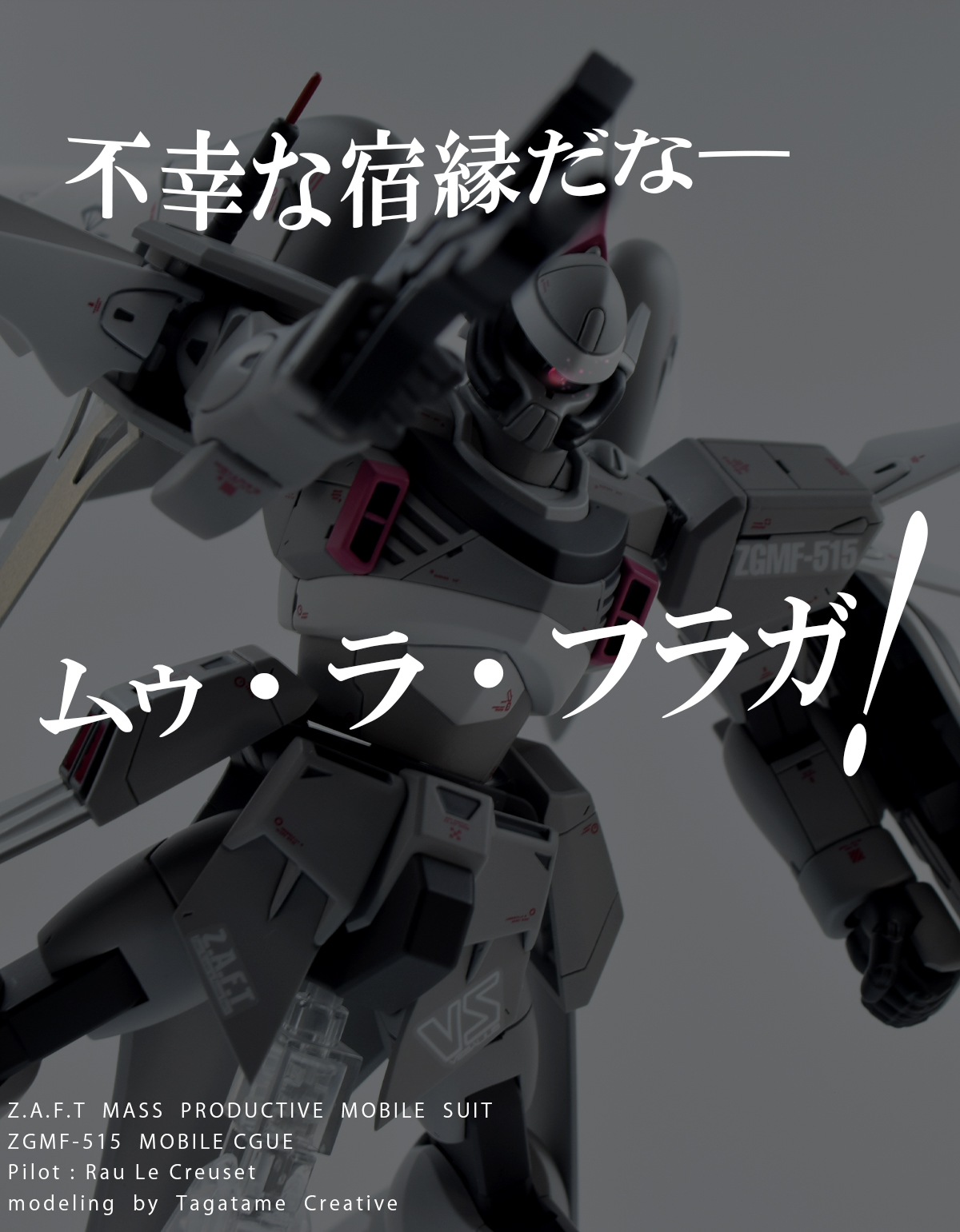 HG1/144『ZGMF- 515 モビルシグー』改修完成品レビュー | タガタメ