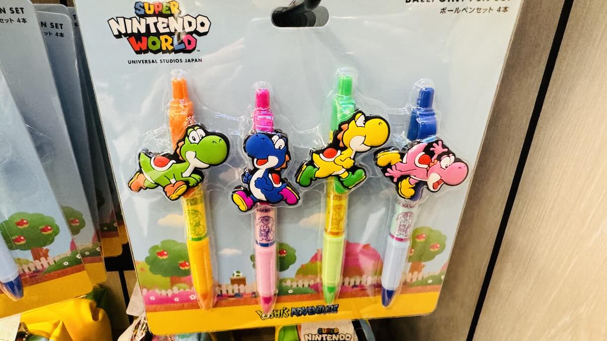 ヨッシーアドベンチャー：文房具＆お菓子でデスク周りもゲーム気分！