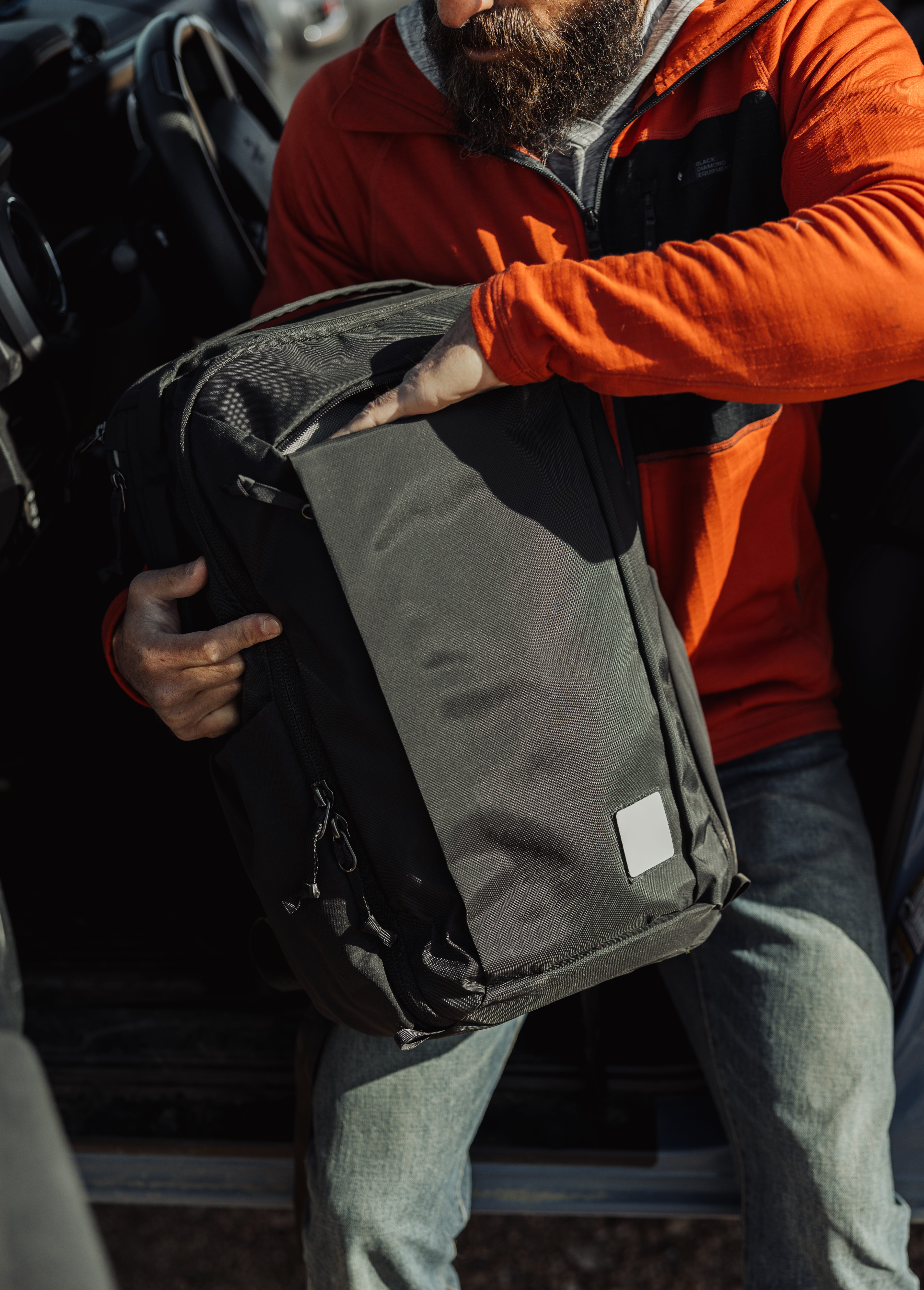 EVERGOODS Civic Travel Bag - 26L - Solution Dyed Black | Backpacks