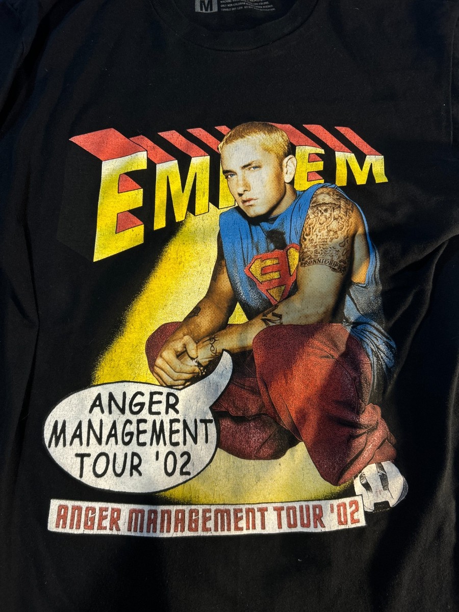 Eminem Anger Management Tour 2002 Shirt Adult Medium Graphic Rap