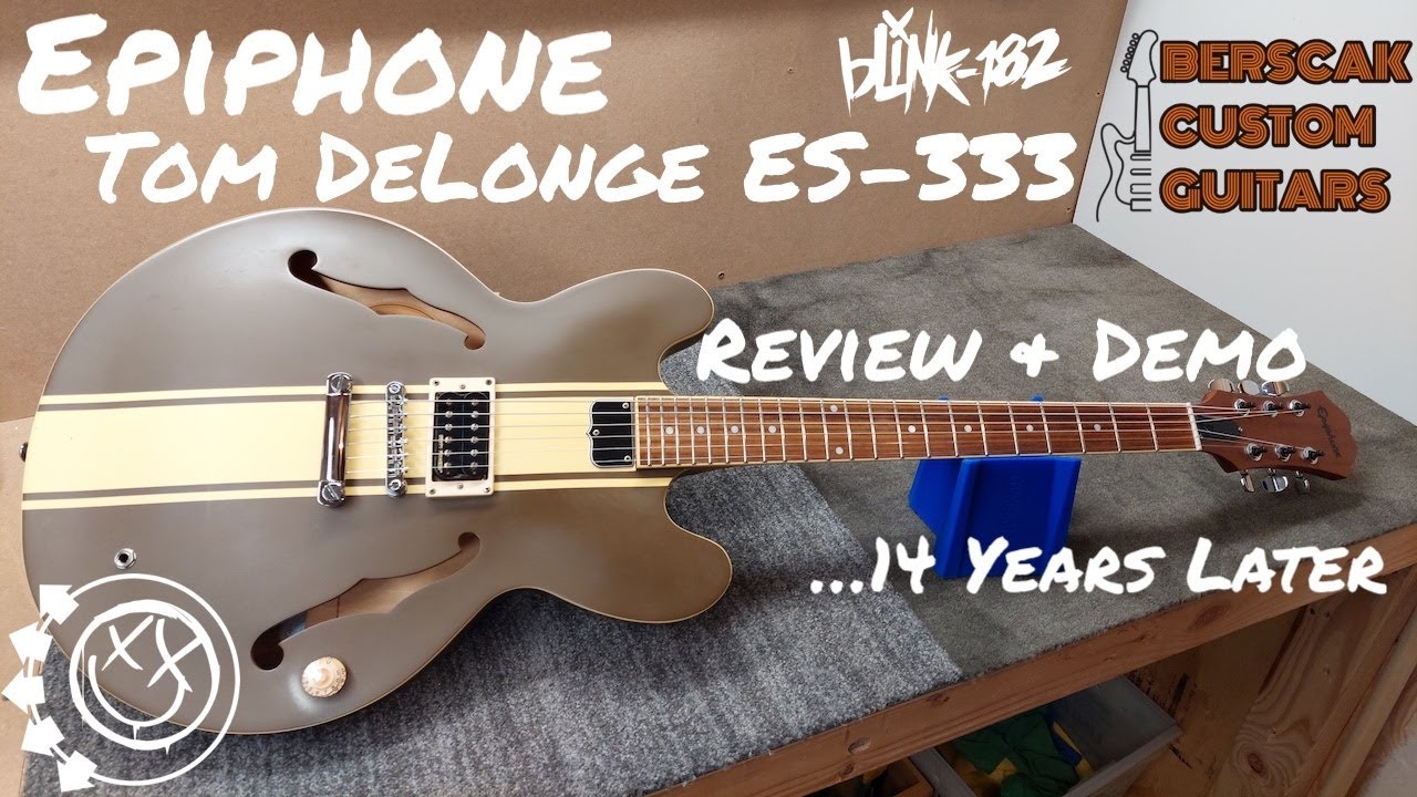 Epiphone Tom DeLonge ES-33314 Years Later Review & Demo