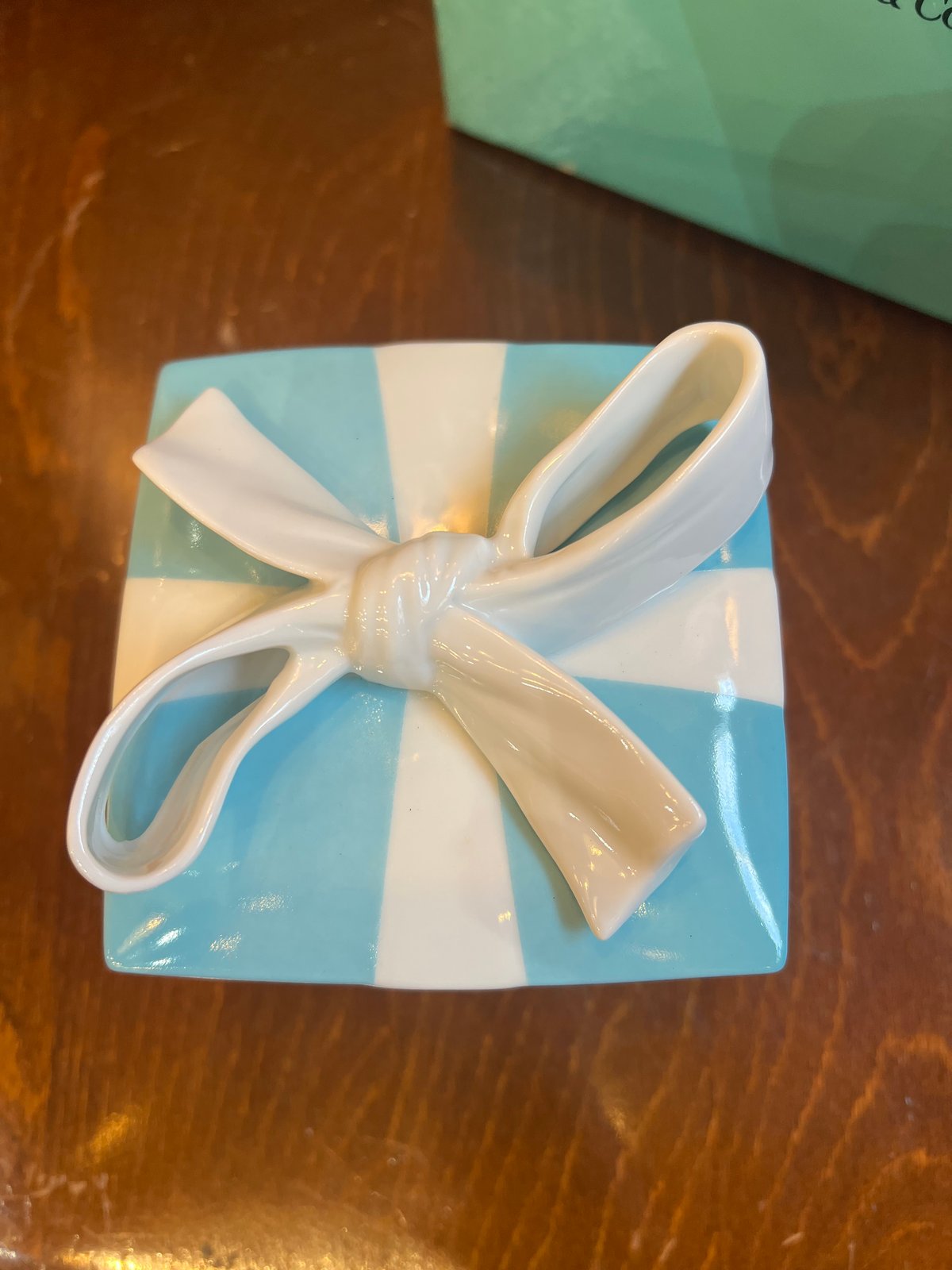 Tiffany&Co. ティファニー ホリデー 陶器製 小物入れ Tiffany&Co