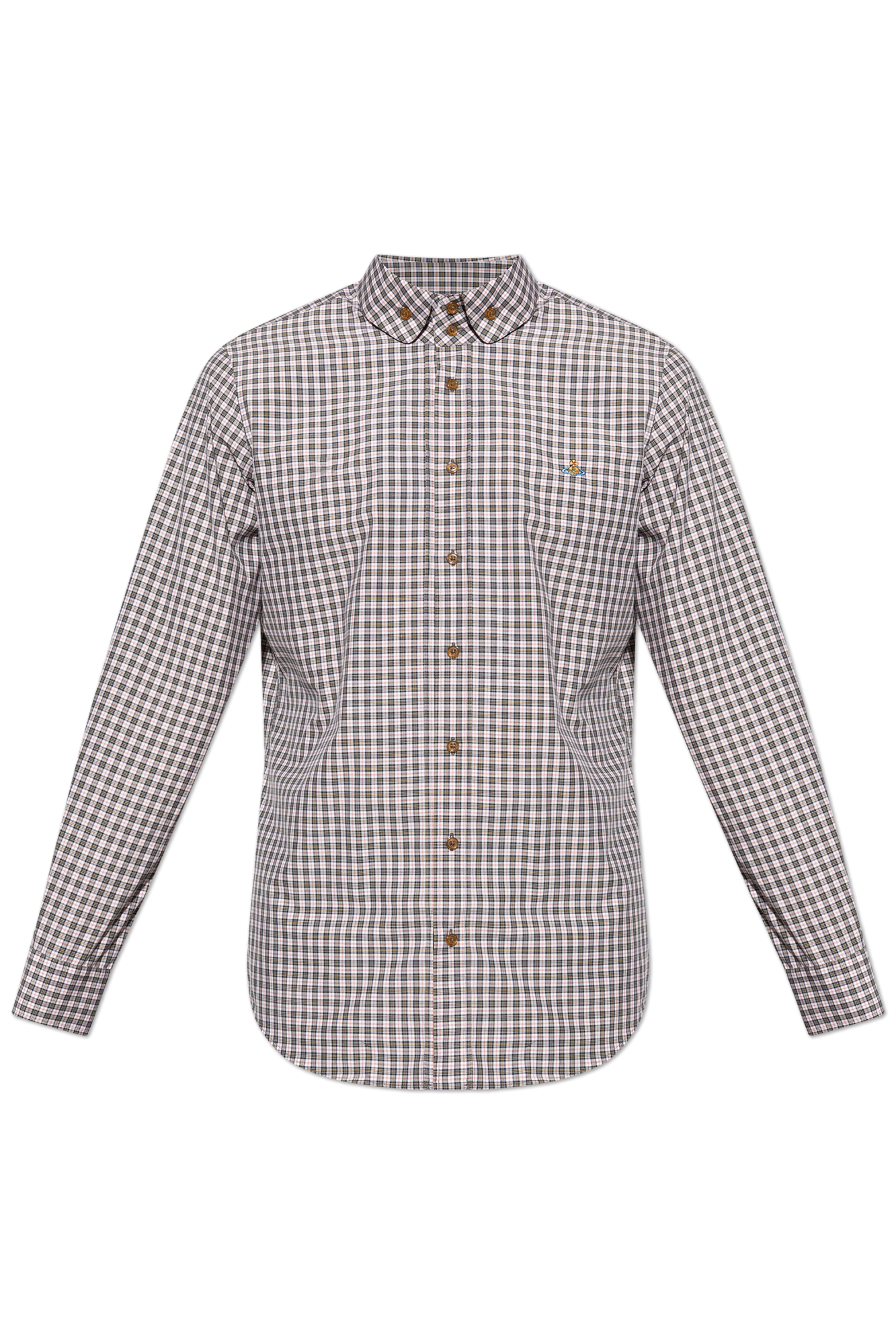 Grey Shirt with a check pattern Vivienne Westwood - Vitkac Japan