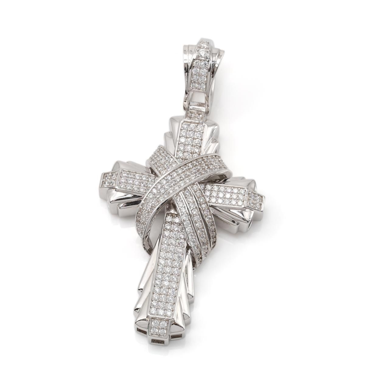 シルバー ペンダント RIBBON-CROSS-01 - AVALANCHE OFFICIAL STORE