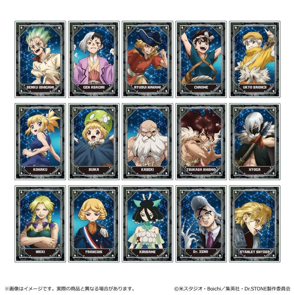 Dr.STONE トレーディングアクリルカード 単品 - TUK_ang SHOP ～つかん