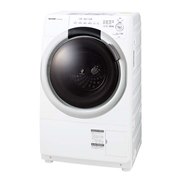 シャープ ES-S7J-WL [クリスタルホワイト] 価格比較 - 価格.com