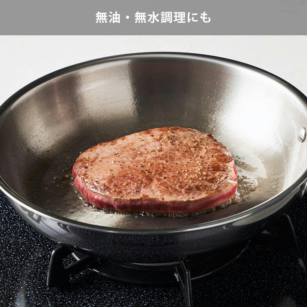 ビタクラフト Nシリーズ フライパン 20cm 蓋付き ガス火 IH対応 No