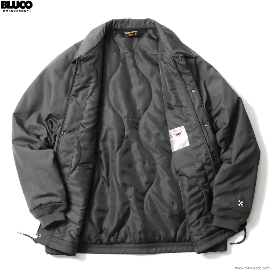 BLUCO（ブルコ） BLUCO QUILTING COACH JACKET (CHARCOAL) [1351