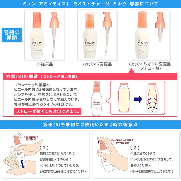 MINON 5個セット ミノン アミノモイスト モイストチャージ ミルク 100g
