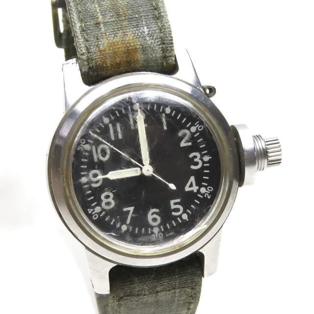 ゼノネイビー ZENO NAVY USN BUSHIPS WW2 米海軍 手巻き腕時計 手巻き