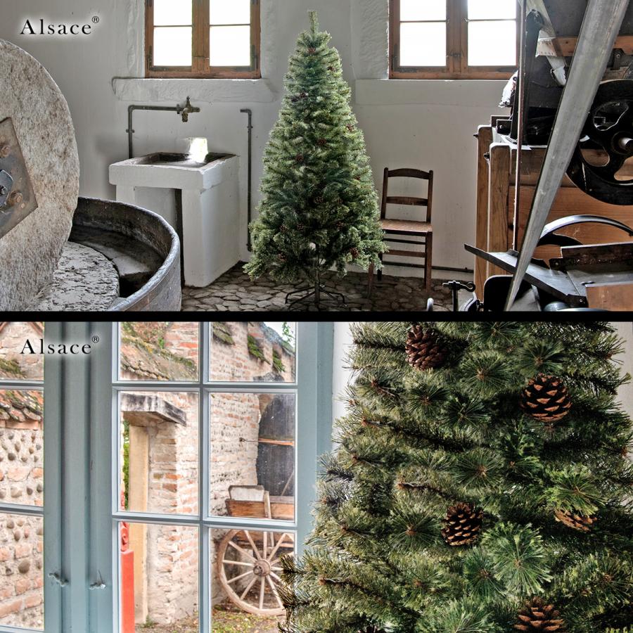 Alsace 【Alsace(R) 正規品】クリスマスツリー 150cm 豊富な枝数
