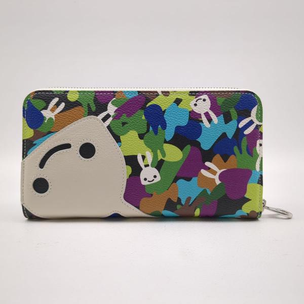 CUNE（キューン） ロングウォレット マルチカラー うさぎ カモフラ柄