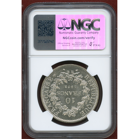 JCC | ジャパンコインキャビネット / 【SOLD】フランス 1972年 10
