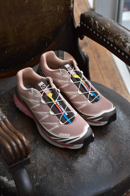 Salomon/サロモン XT-6 [Mahogany Rose×Earth Brown×Flamingo Pink