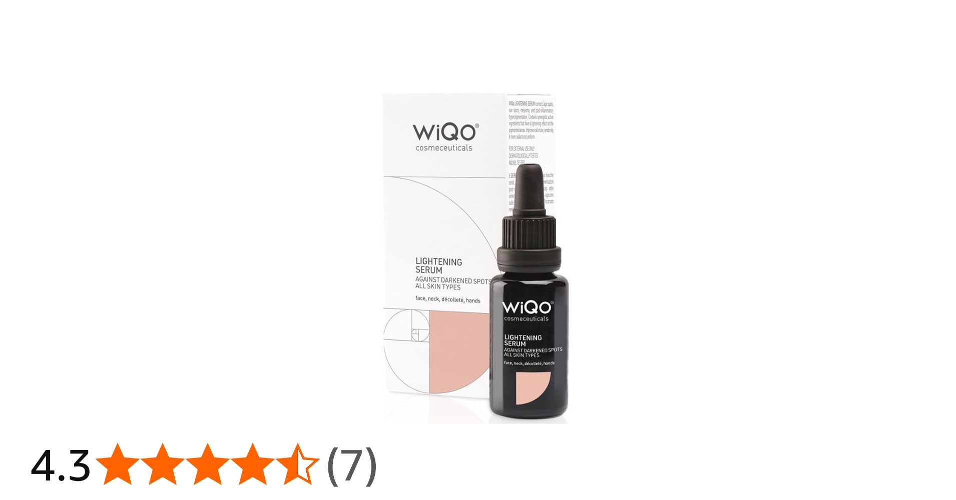 Amazon.co.jp: WiQo ワイコ ライトニングセラム LIGHTENING SERUM 20ml
