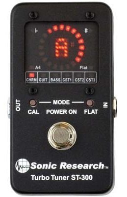 Amazon.co.jp: Sonic Research ST-300 Stompbox Strobe Tuner : 楽器