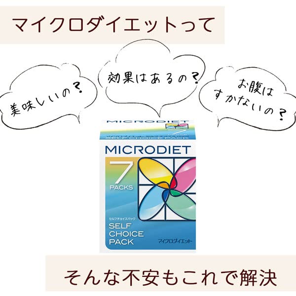 Amazon.co.jp: マイクロダイエット 7日間お試しセット（7食）（AXFEA1