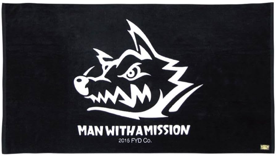 Amazon.co.jp: マンウィズ ダイナマイトタオル ロゴ コンプリート