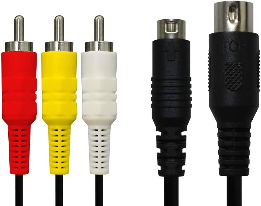 Amazon | (MD1/MD2/PCE/NG用)マルチAV端子ケーブル - (メガドライブ1