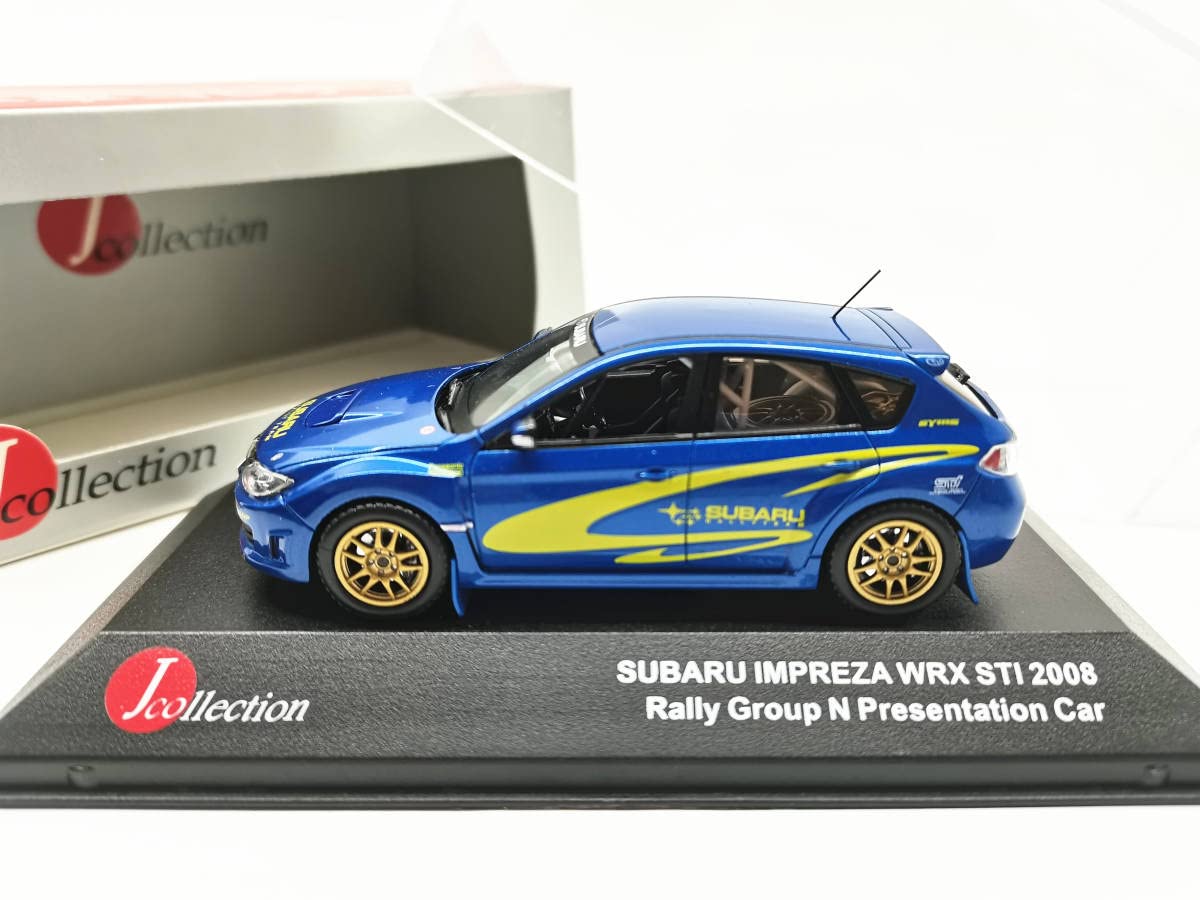 Amazon | JC 1/43 スバル インプレッサ WRX STI 2008 | ミニカー・ダイ
