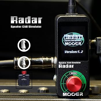 Amazon.com: MOOER Radar Guitar Speaker CAB Simulator Guitar Pedal