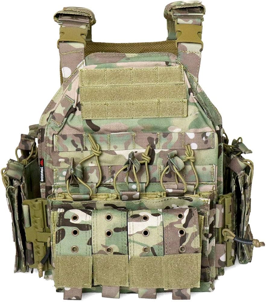 Amazon.co.jp: SHENKEL 6094スタイル プレートキャリア タクティカル