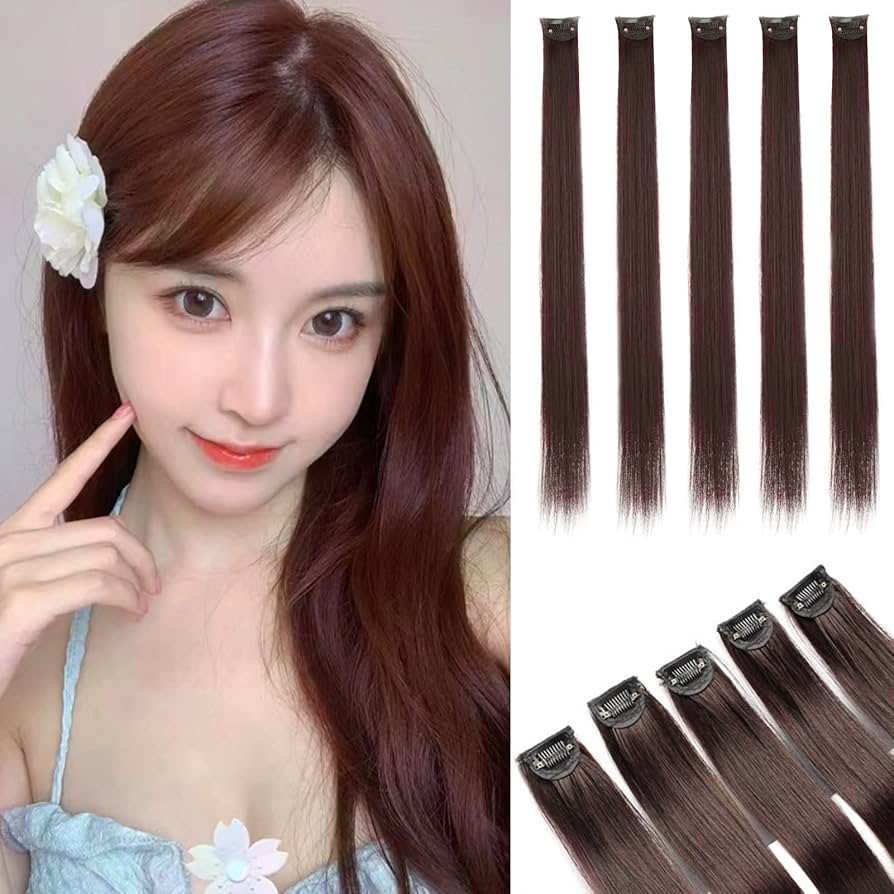 Amazon.co.jp: Fuyunohi ワンタッチエクステ 部分ウィッグ エクステ