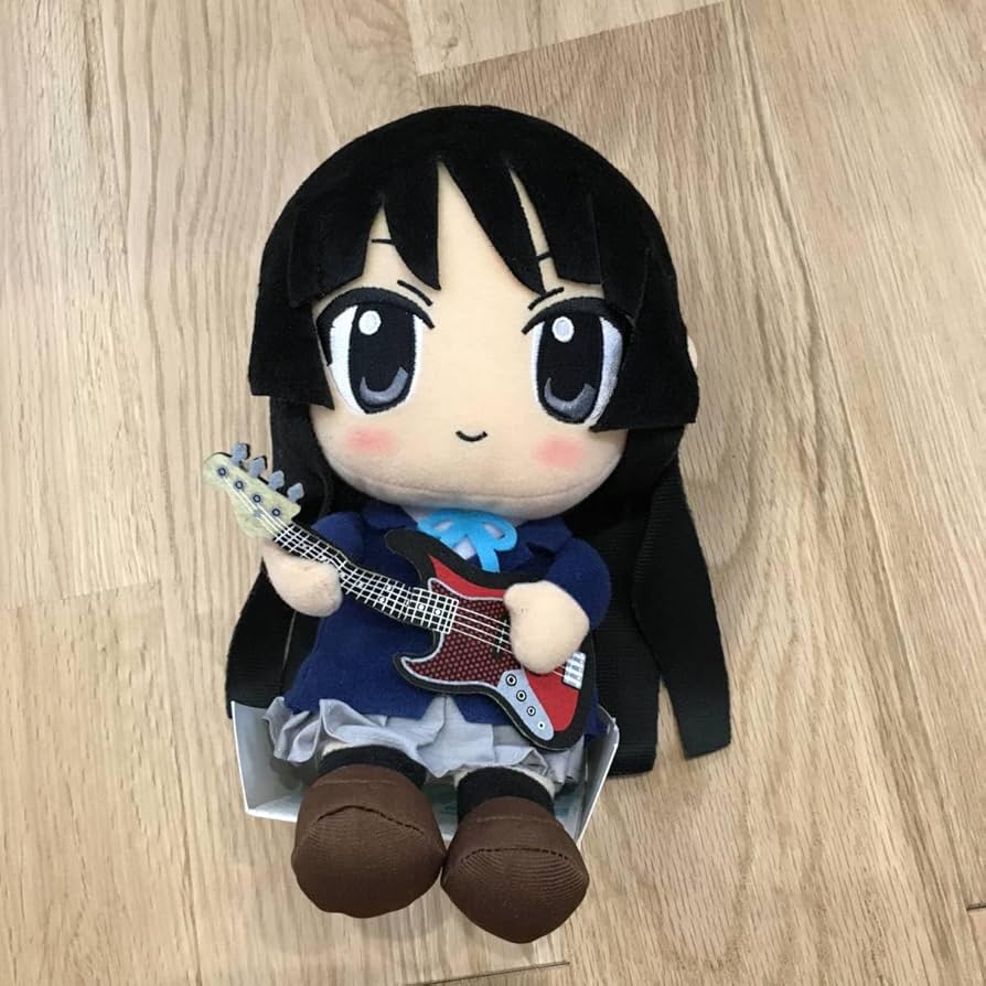 Amazon.co.jp: 秋山澪 音に反応くびふりぬいぐるみ けいおん : ホビー