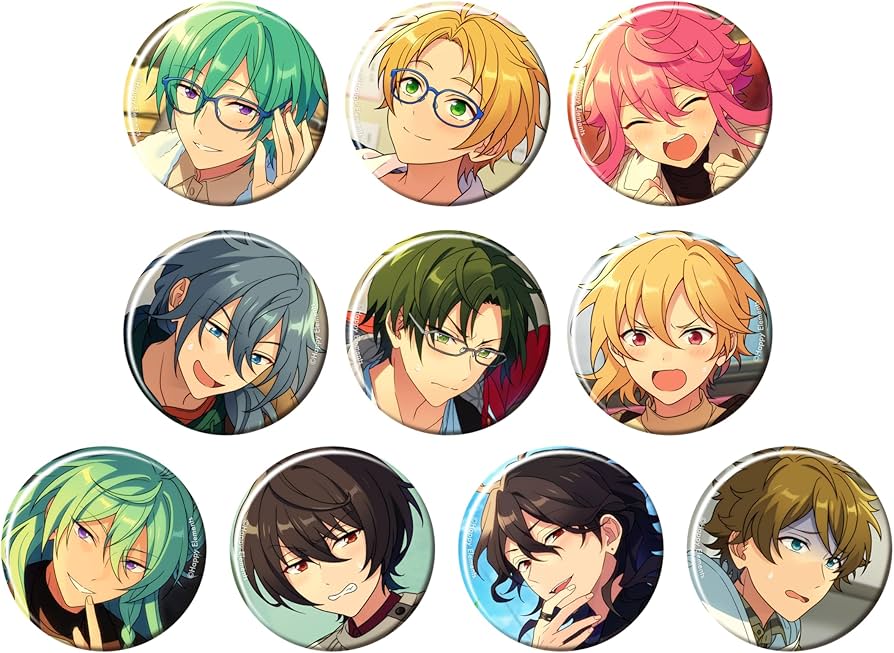 あんスタ 蓮巳敬人 缶バッジ テーマスカウト2024 Casual Side あんスタ