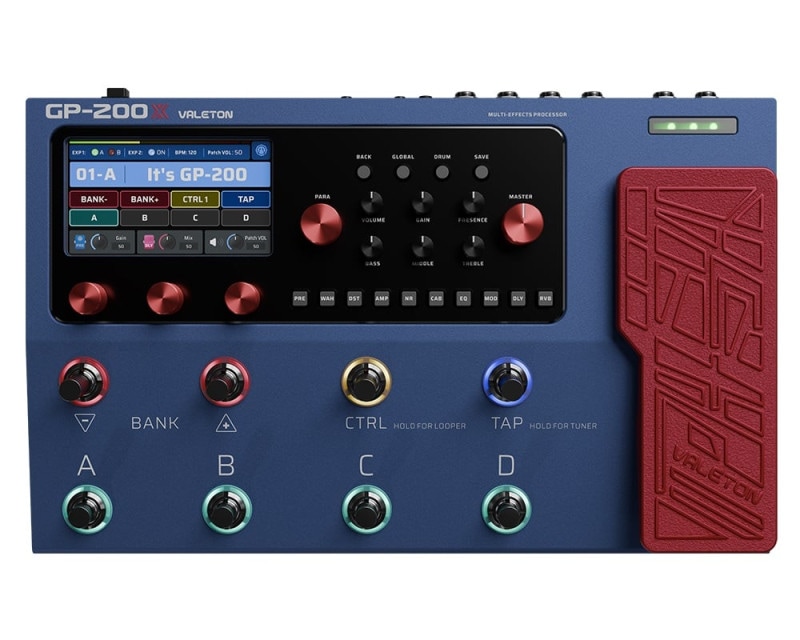 Valeton / GP-200X マルチエフェクター 10周年記念モデル ヴェイルトン