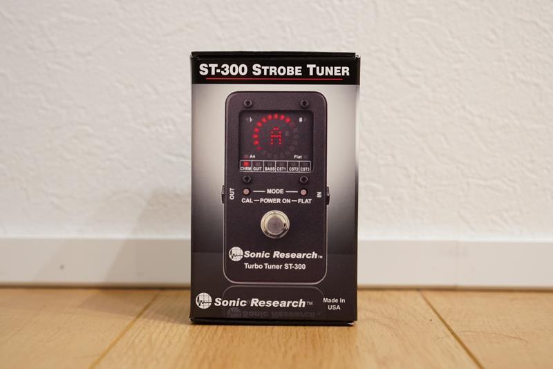 ギターがうまくなる！高精度な爆速チューナー「SONIC RESEARCH ST-300
