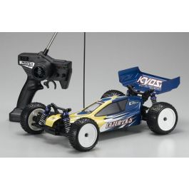 R/C ELECTRIC POWERED 4WD RACING BUGGY LAZER ZX-5 readyset Red Grey