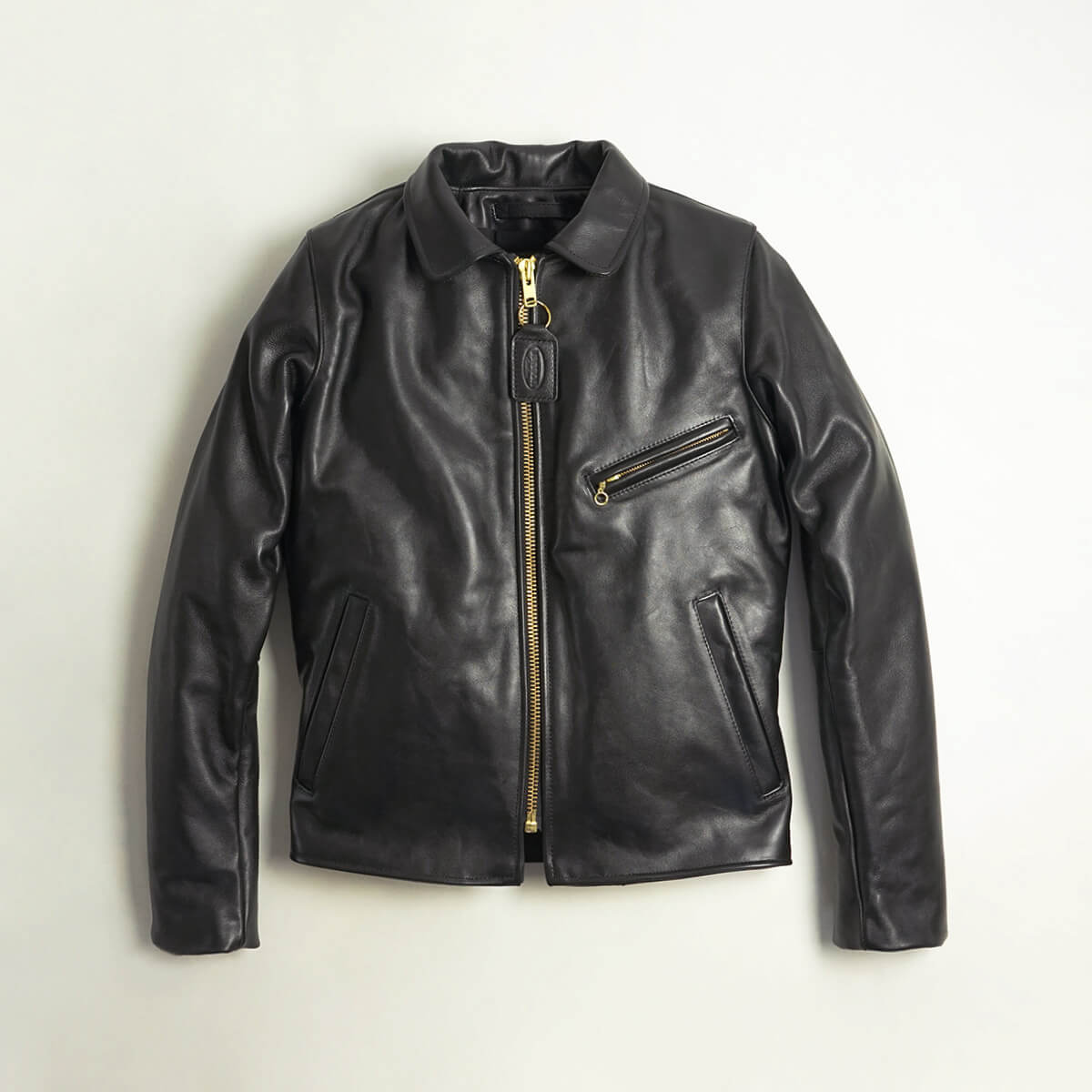 VANSON（バンソン） VANSON ENF シングル ライダース ブラック
