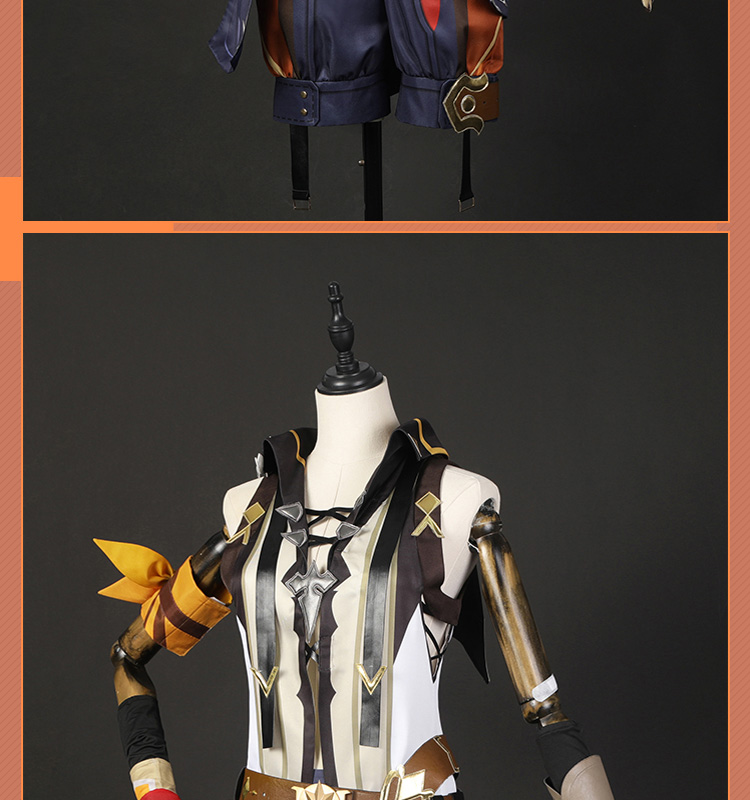 原神 Genshin モンド ベネット - Bennett コスプレ衣装 コスチューム