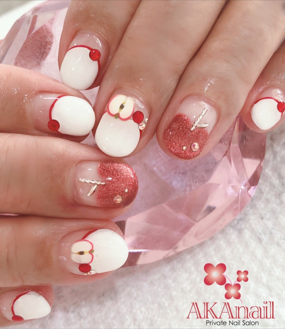 ☆りんごネイル☆ | ♡ネイル＆まつ毛エクステサロン♡ AKAnail