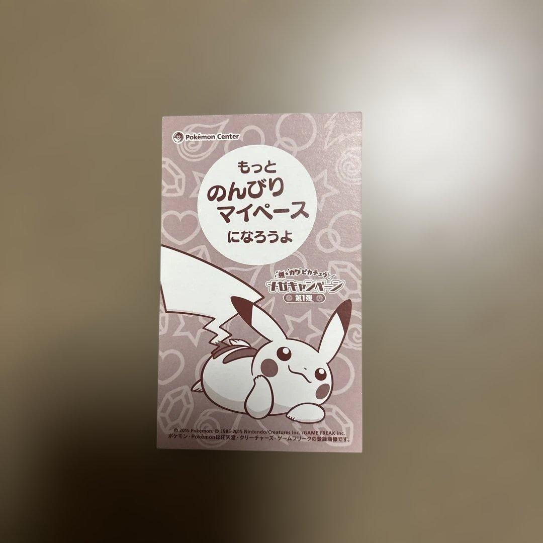 非売品】メガヤドランのポンチョを着たピカチュウ 名刺カード - メルカリ