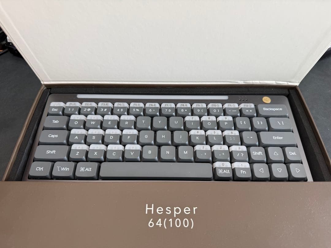 M*T様 Nics Hesper64(100) Dual-Action Mist Nics Tek unveils Hesper64(100) keyboard with dual-action keys