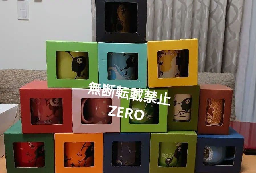 ゆるしと マグカップ 14点セット EVA STOREオリジナル マグカップ/喫茶ユルシト: グッズ・雑貨類・食品