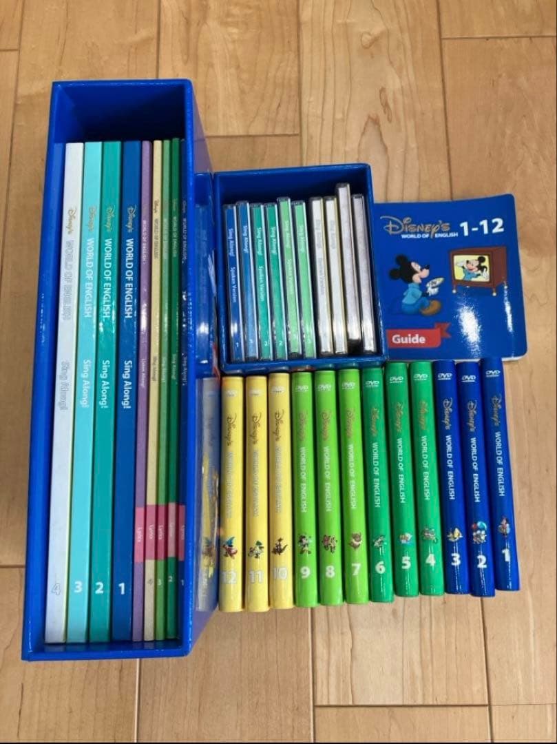 ディズニー 英語システム　DWE DVD CD 12巻セット