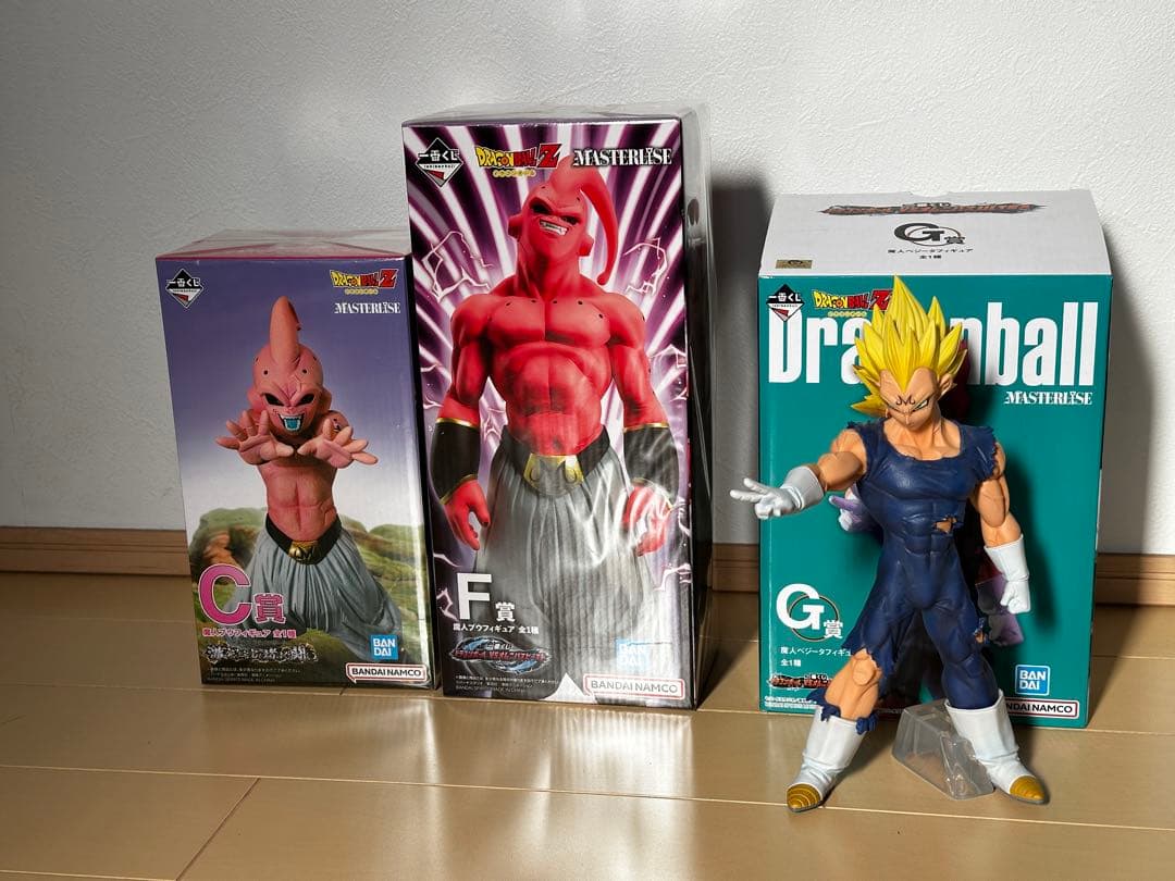 新品未開封 ドラゴンボール 一番くじ 魔神ブウ＋魔神ベジータ