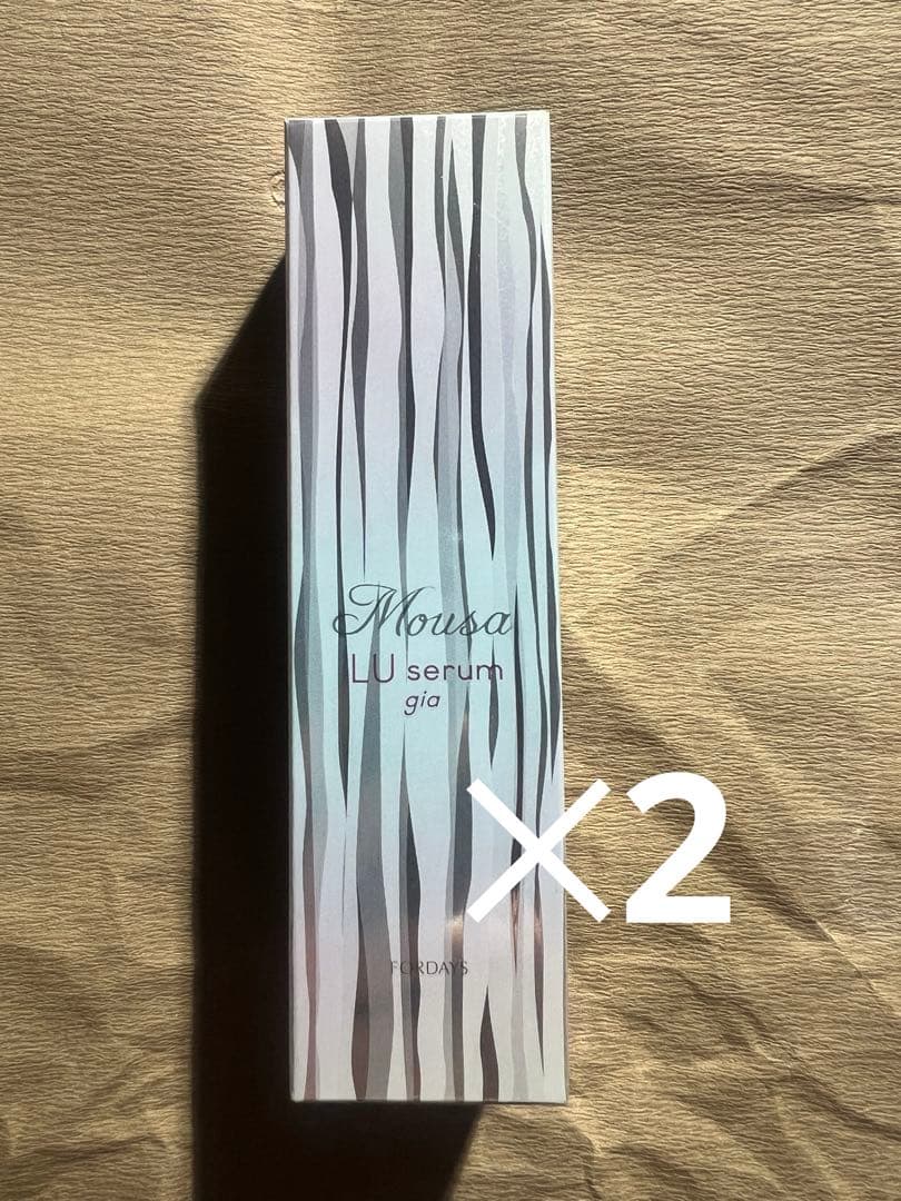 【FORDAYS Mousa LU serum gia 美容液‪✕‬2本 ムーサ LU・セラム gia│核酸のフォーデイズ（FORDAYS）
