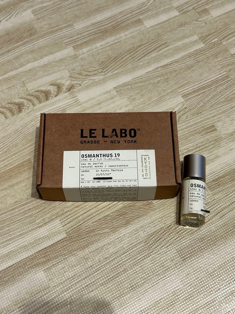 香水(ユニセックス) LE LABO OSMANTHUS 19 15ml