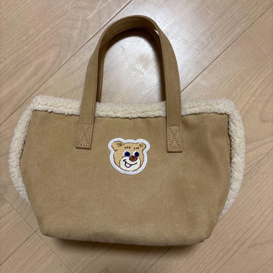 フェイラー オールドテディ ワッペントートバッグ ボアトート オールドテディ＆オールドテディガール ワッペンシリーズ