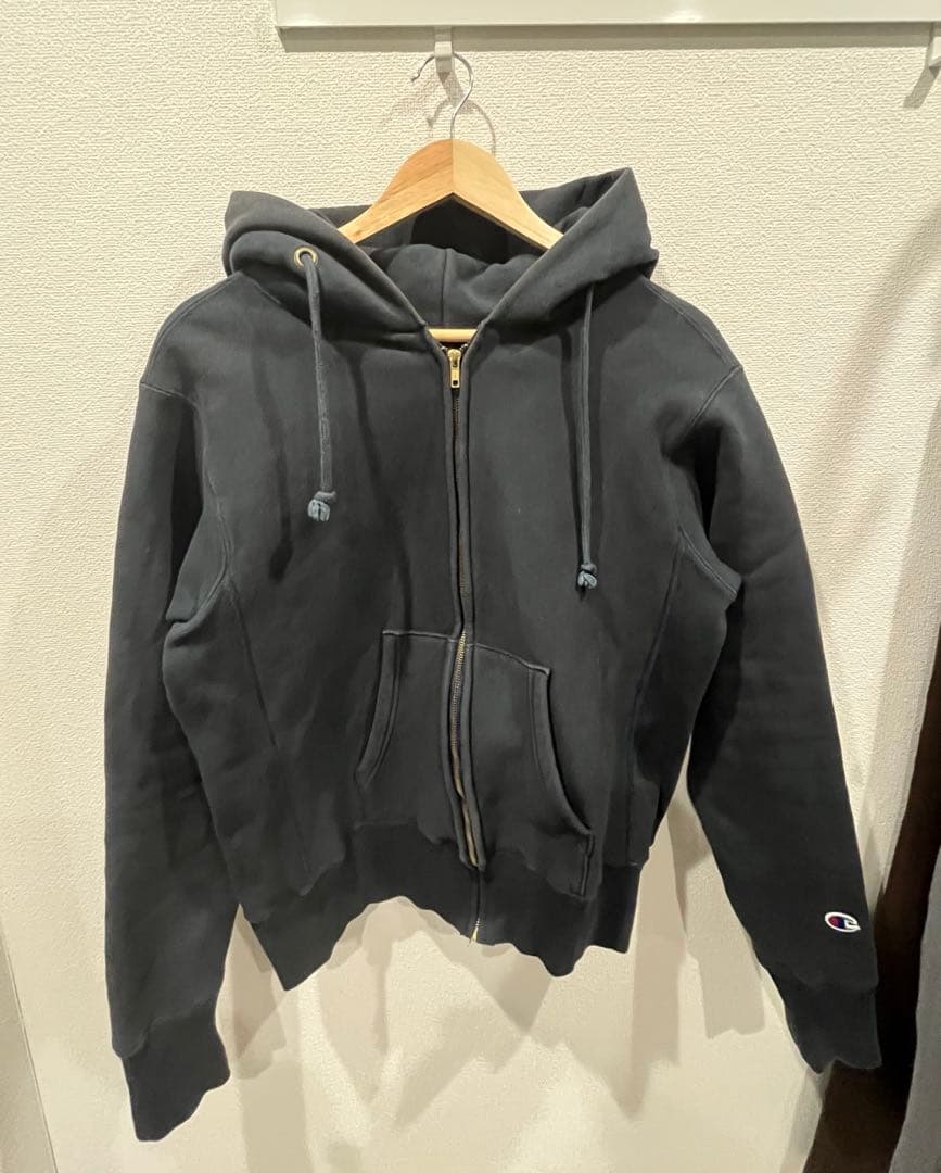 champion リバースウィーブジップアップパーカー　70s 復刻　usa製 Champion 赤単タグ 70s復刻 USA製 リバースウィーブ ジップパーカ