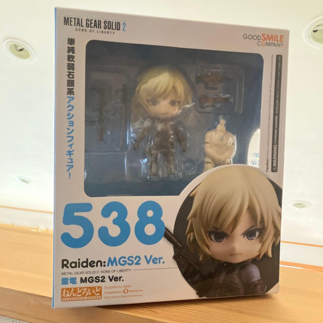 ねんどろいど 雷電 MGS2ver. 新品未開封品 ねんどろいど 雷電 MGS2 Ver.｜グッドスマイルカンパニー公式ショップ
