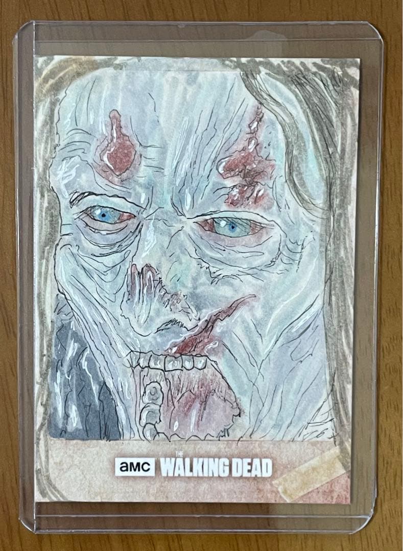 ウォーキングデッド トレカ ゾンビ アーティスト直筆サイン入り 超激レア ウォーキングデッド トレカ ゾンビ アーティスト直筆サイン入り 超激