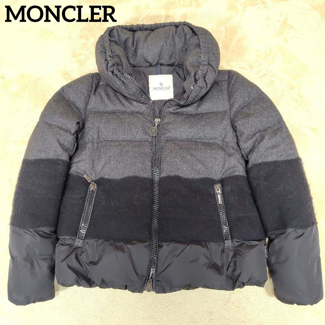 コ*コ様 モンクレール ダウンジャケット ダウンコート ロロピアーナ 異素材 灰