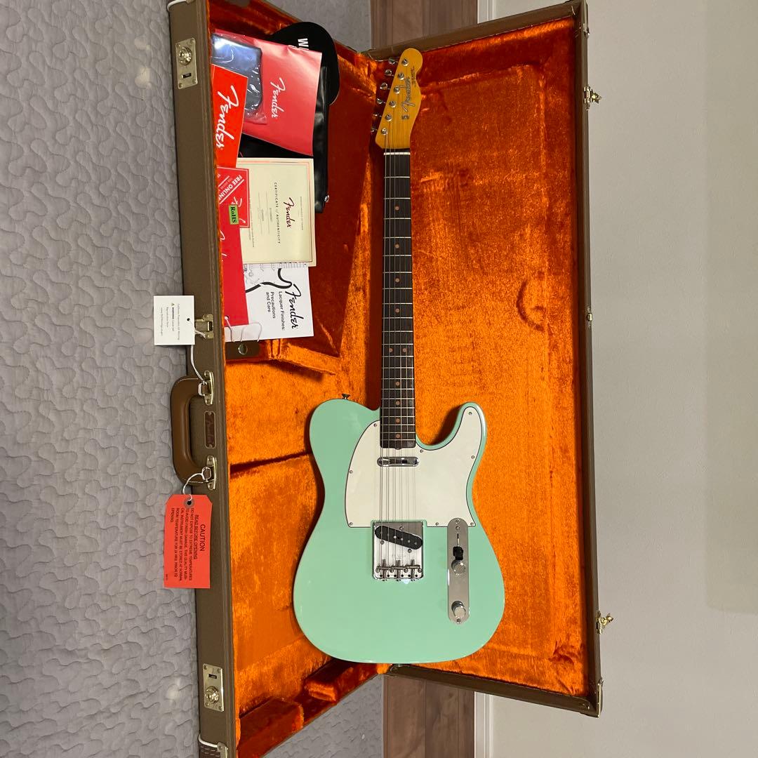 ギター American Vintage II 1963 Telecaster American Vintage II 1963 Telecaster - Surf Green – Dave's Guitar Shop