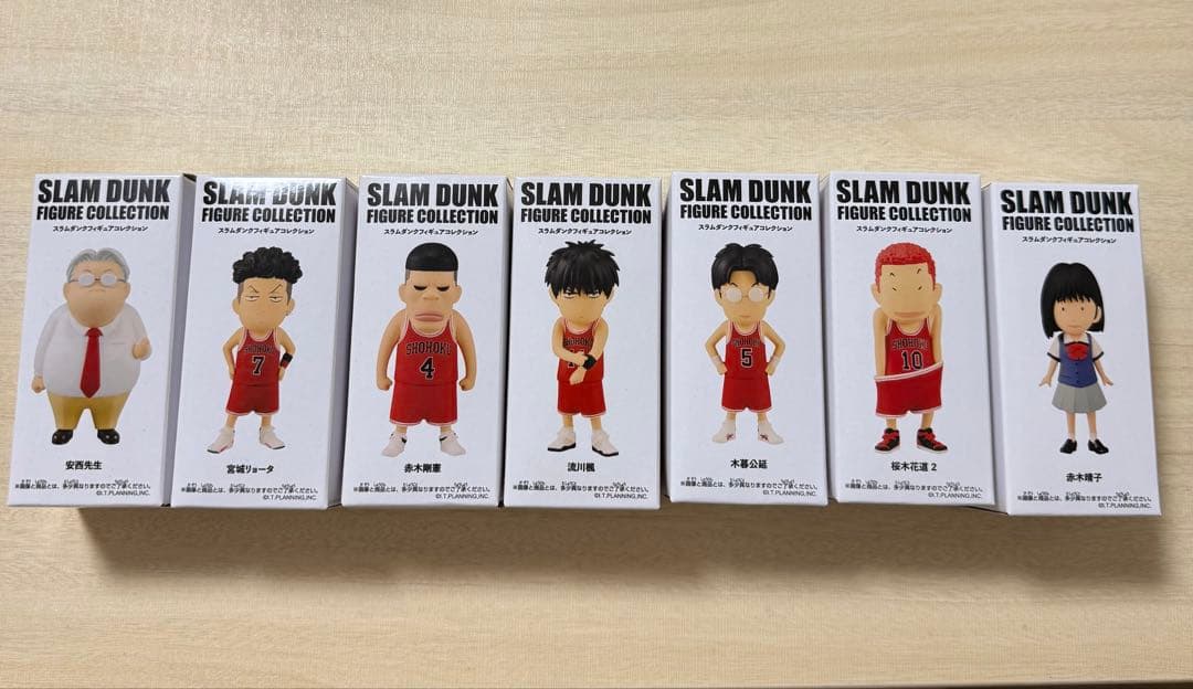 新品 SLAM DUNK フィギュアコレクション 7体セット The First Slam Dunk Figure Collection 7 Types Set Movie Japan