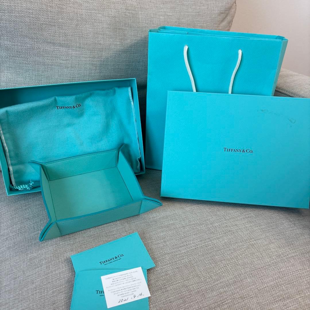 Tiffany レザートレイ